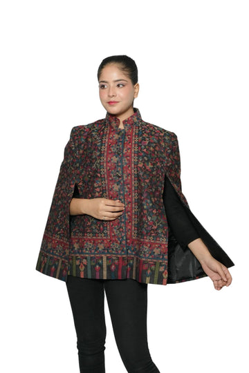 Cherry Blossom Wool Kani Jacket