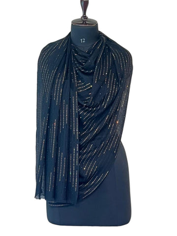 Glittery stole