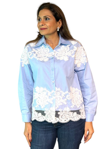 Lace Charm Shirt