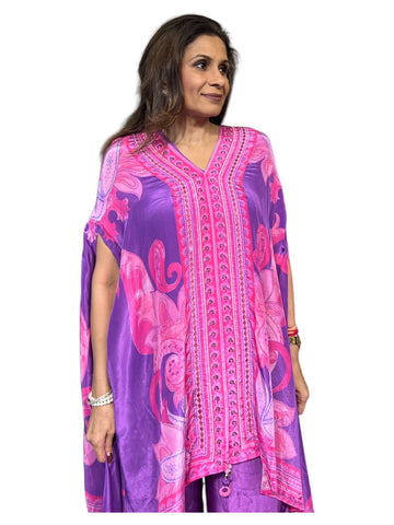 Berry Bliss Kaftan Co-ord Set