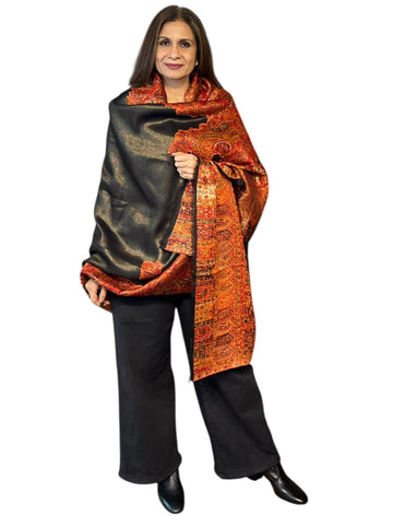 Majestic Reversible Shawl