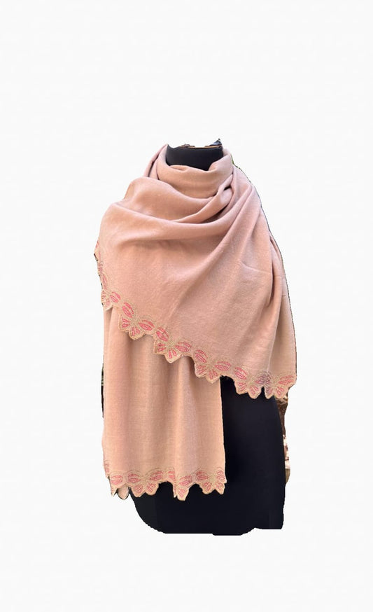 Pashmina Cutwork Crystal Stoles