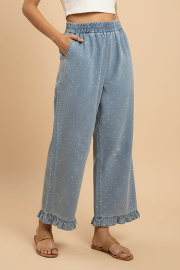 Tiny Blossom Pants ( Free Size )