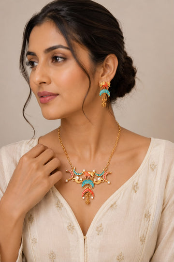 Rangrez Statement Necklace Set