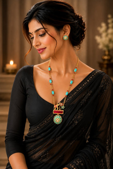 Morbagh Pendant Necklace Set