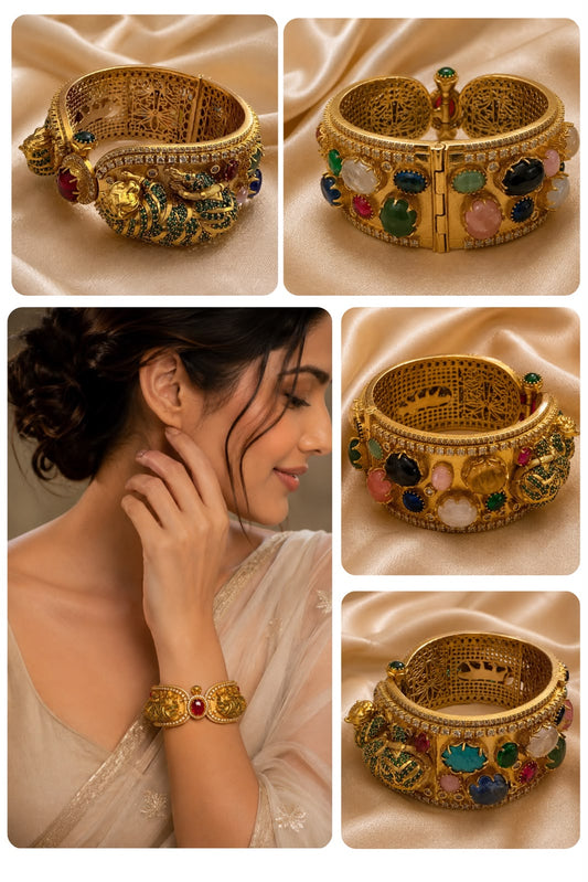 Multicolour Heritage Statement Kada