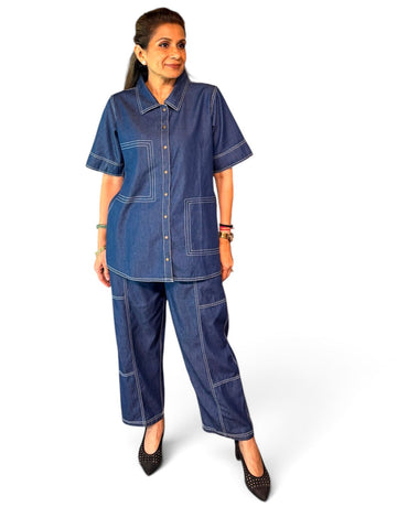 Denim Statement Co-Ord Set