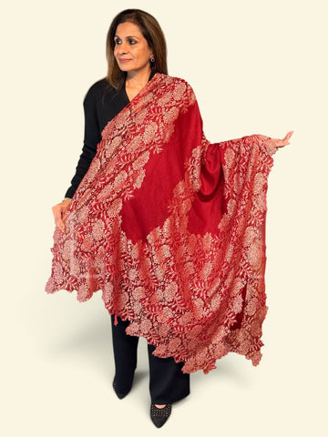 Eclipse Metallic Shawl