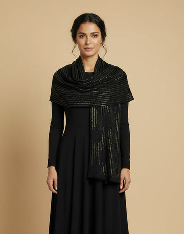 Glittery stole