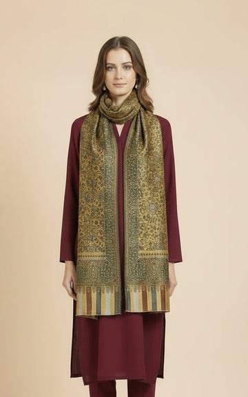Glam Modal Kani Butty Shawl with Zari