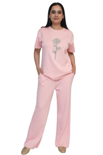 Crystal Cut Flower Co-ord Set