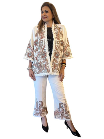 Elegant Embroidered Co-Ord Set