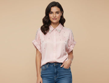 Blush Glory Shirt ( Free Size )