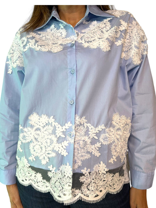Lace Charm Shirt