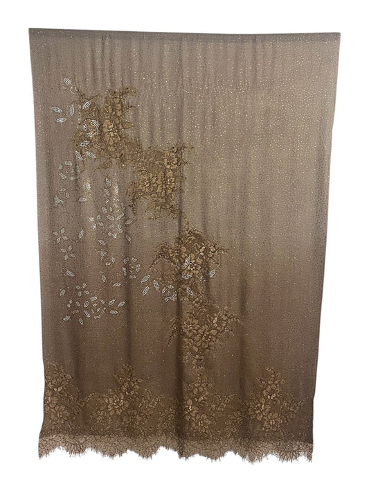 Crystal Bloom Net Stole