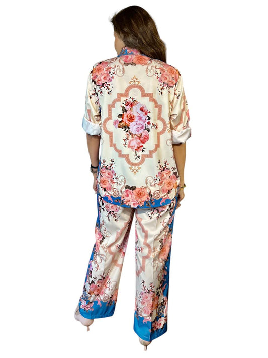 Azure Bloom Co-ord Set