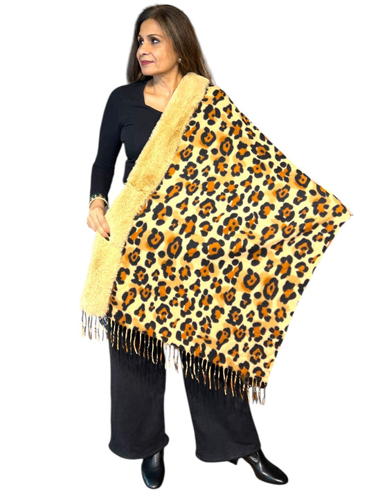 Animal Print Cape