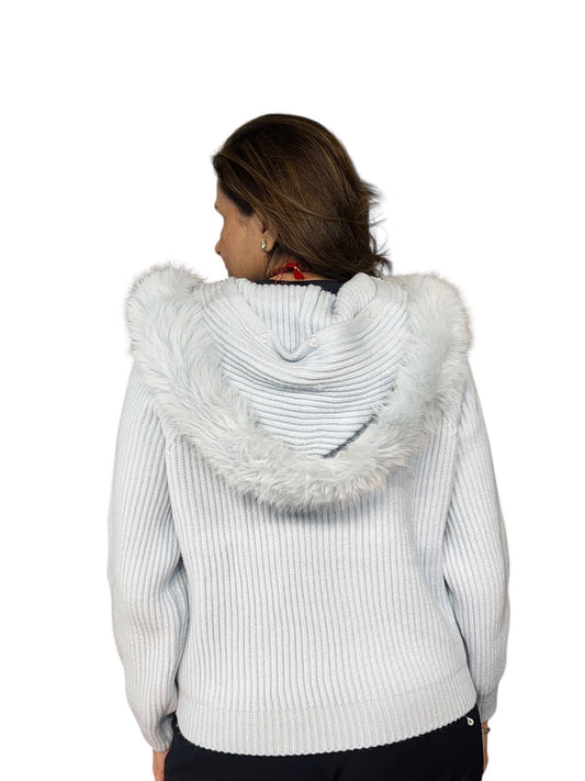 Snow Soft Fur Hood Jacket