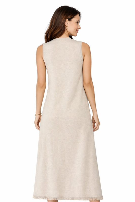 Lantana Cotton Knitwear Stretch Dress