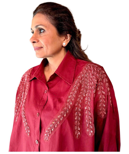 Royal Weave Shirt (Free Size)