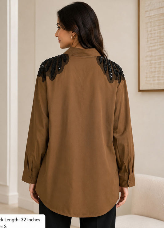 Feather Shirt (Free Size)