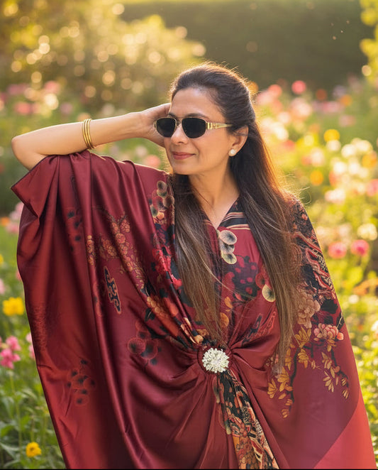 Emerald Kaftan ( Free Size )